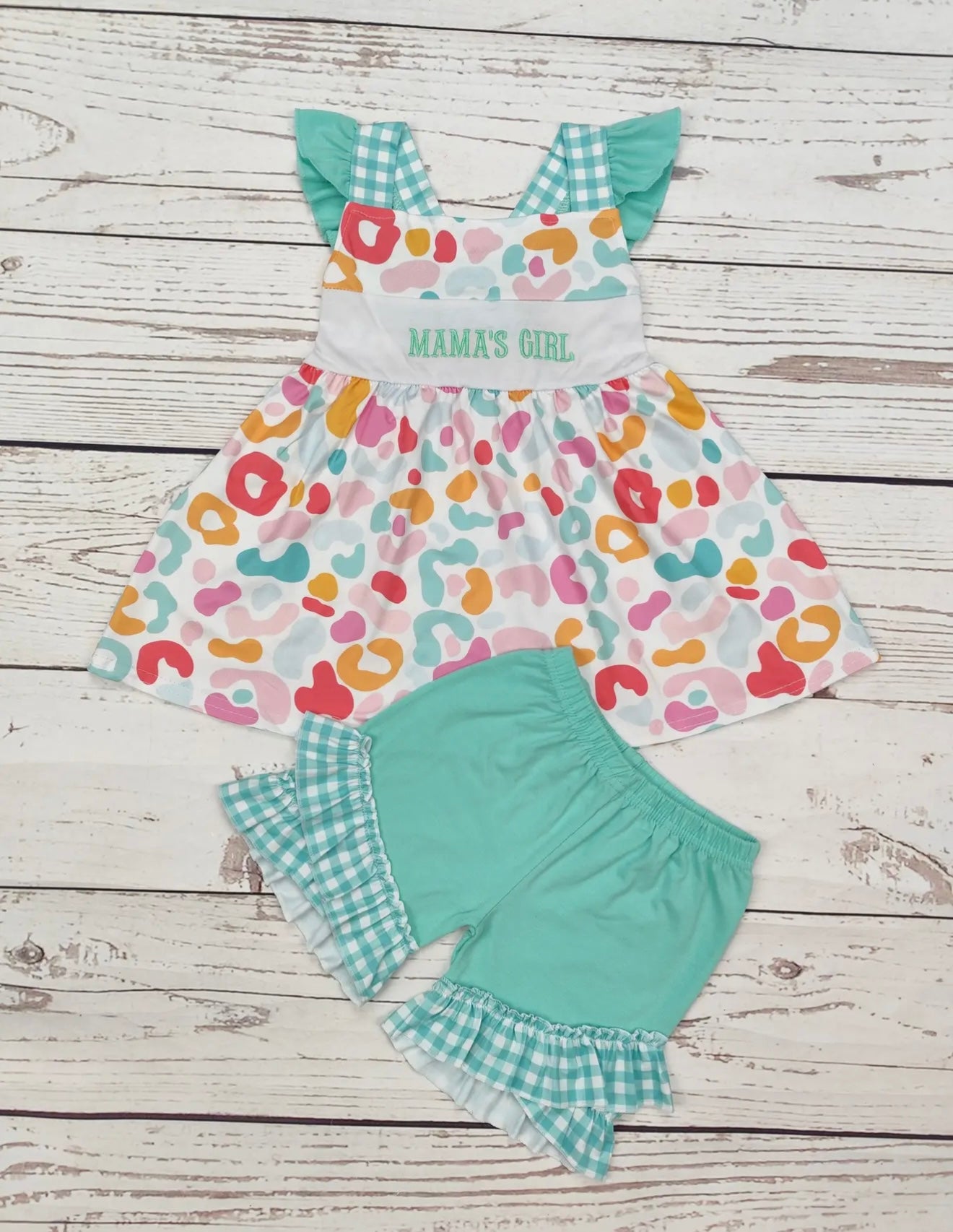 Colorful Leopard Mama’s Girl