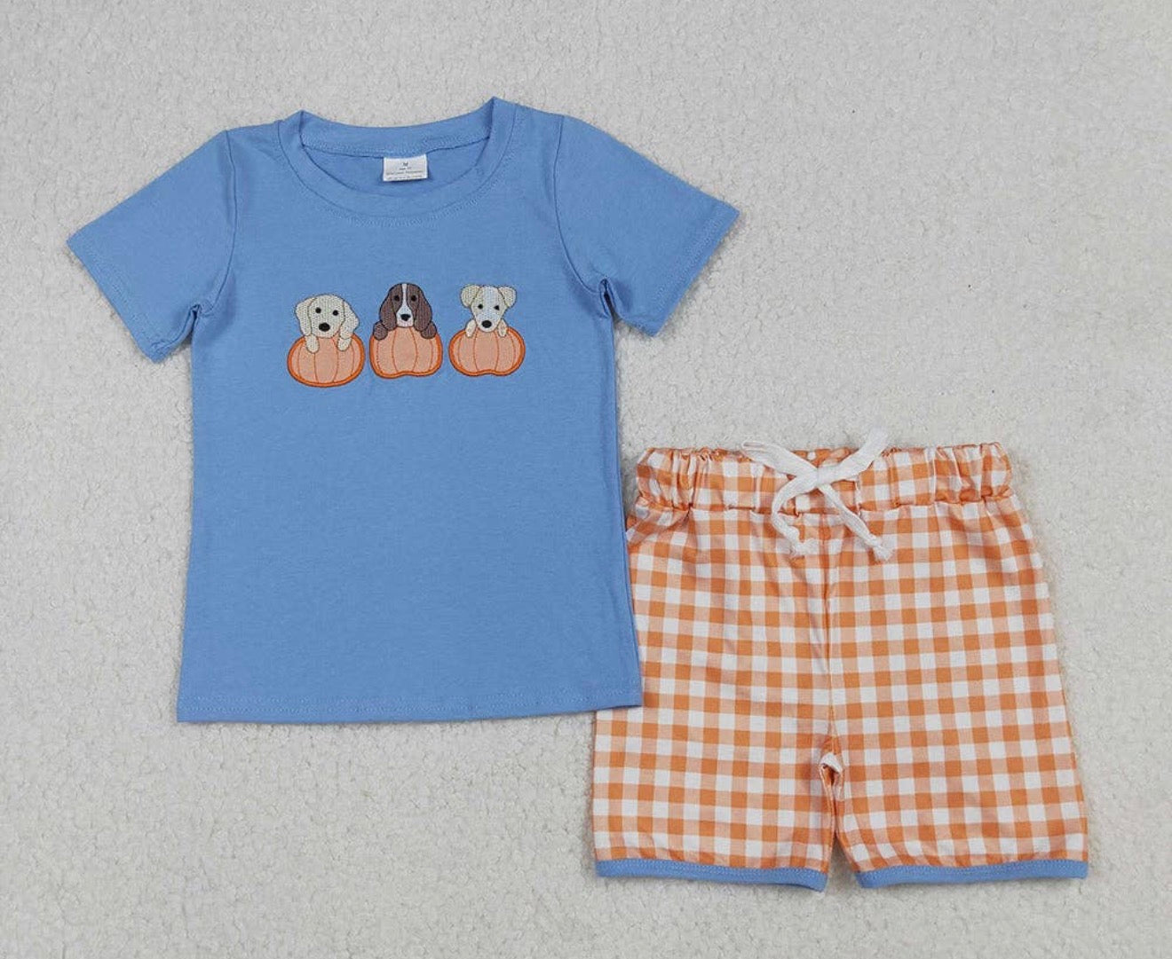 Pumpkin Dog Set