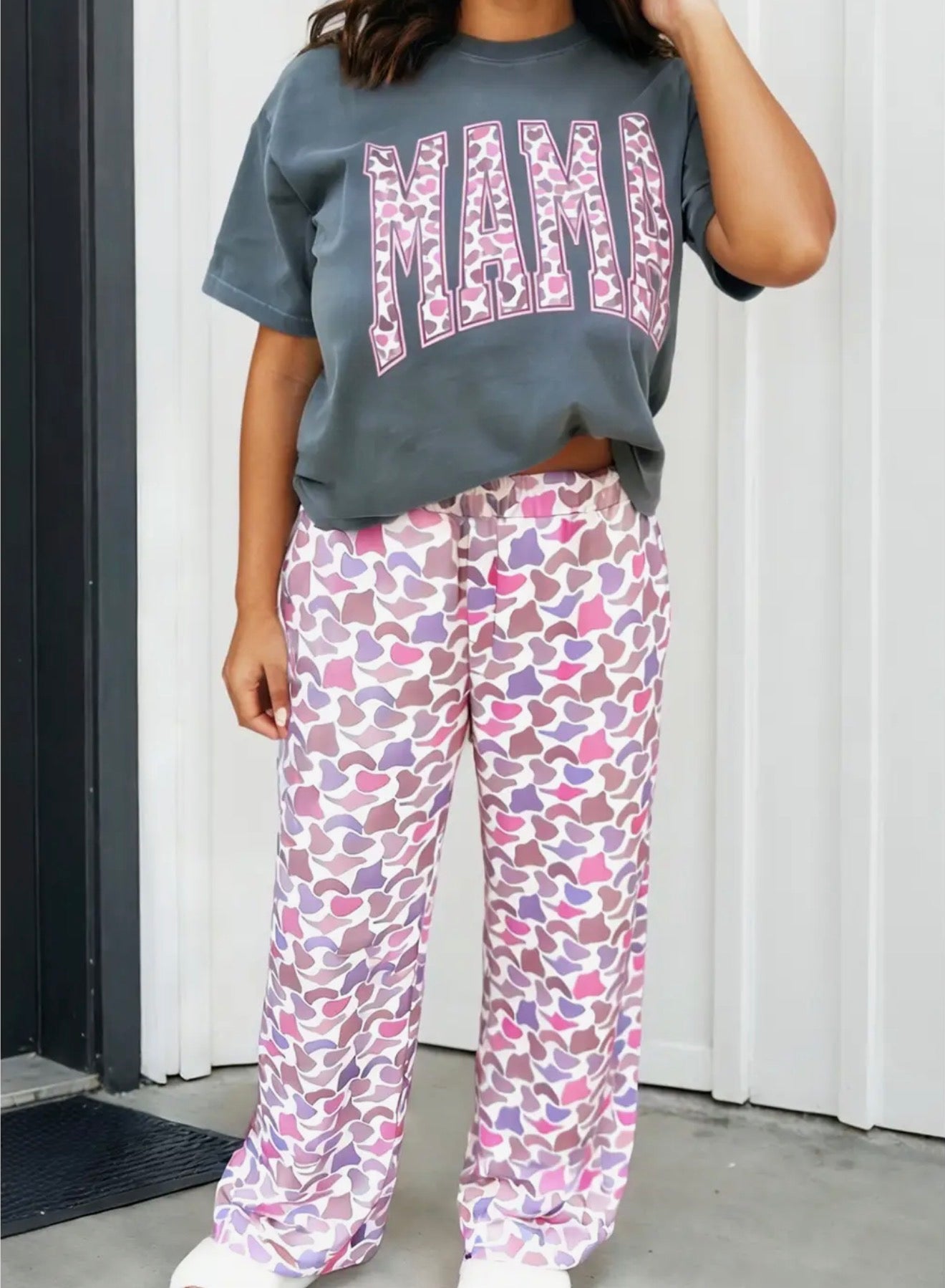 Mama Colorful Camo Set