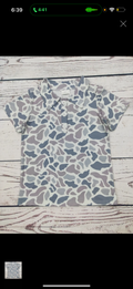 Grey Camo Polo