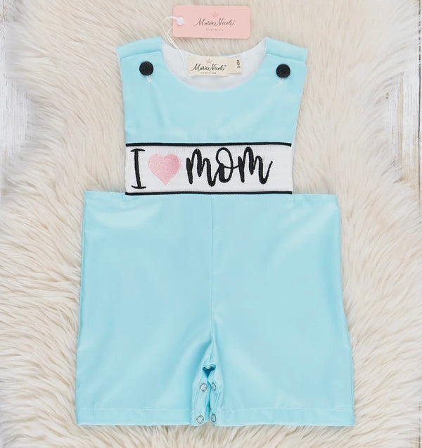 I love Mom romper