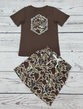 Brown Camo Duck Set